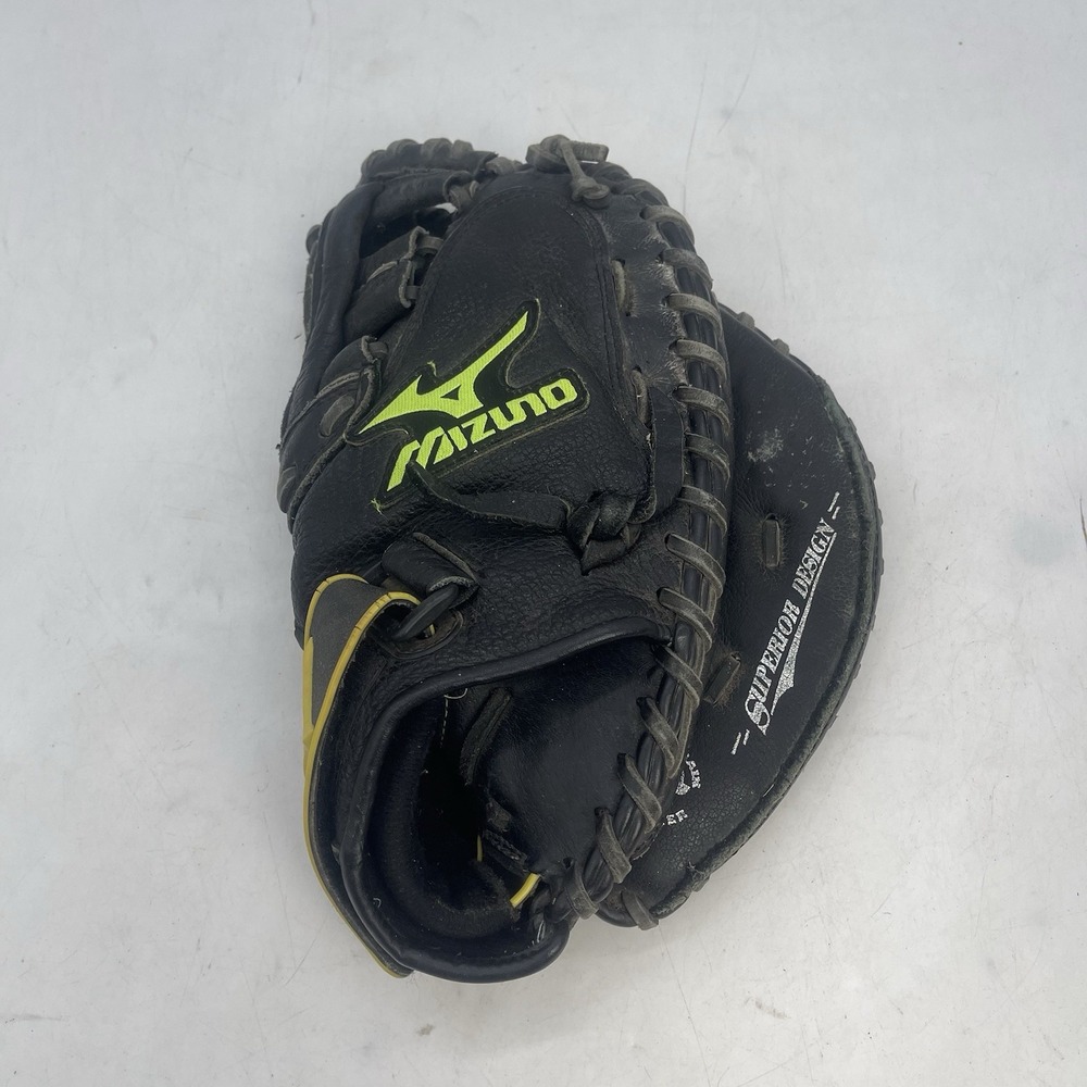 Mizuno GXS 101 32.50" Black Leather Softball Catchers Mitt Glove RHT